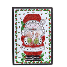 Afbeelding in Gallery-weergave laden, Diamond Painting Boek Kerstman met Puppies