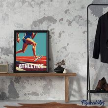 Afbeelding in Gallery-weergave laden, Schilderen op Nummer - Sportaffiche Atletiek