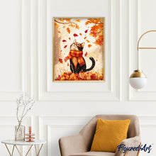 Afbeelding in Gallery-weergave laden, Schilderen op Nummer - Speelse herfstkat