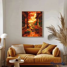 Afbeelding in Gallery-weergave laden, Schilderen op Nummer - Herfstbalkon uitzicht