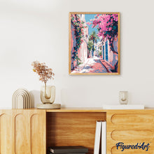 Afbeelding in Gallery-weergave laden, Schilderen op Nummer - Bloeiend Steegje