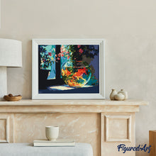 Afbeelding in Gallery-weergave laden, Schilderen op Nummer - Zonnig vissenkom