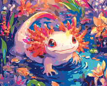 Afbeelding in Gallery-weergave laden, Schilderen op Nummer - Schattige Axolotl