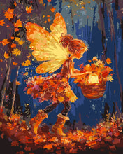 Afbeelding in Gallery-weergave laden, Schilderen op Nummer - De bladverzamel-fee