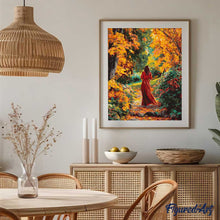 Afbeelding in Gallery-weergave laden, Schilderen op Nummer - Dame in rood