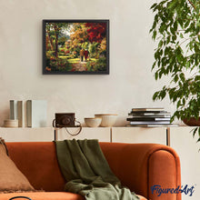 Afbeelding in Gallery-weergave laden, Schilderen op Nummer - Eeuwige liefde in de herfst