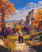 Afbeelding in Gallery-weergave laden, Schilderen op Nummer - Romantische herfst in Cappadocië