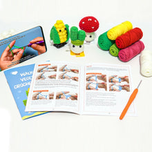 Afbeelding in Gallery-weergave laden, Haakpakket Amigurumi - Grappige Groentjes