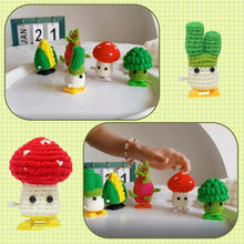 Afbeelding in Gallery-weergave laden, Haakpakket Amigurumi - Grappige Groentjes