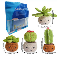 Afbeelding in Gallery-weergave laden, Haakpakket Amigurumi - Cactus in Pot