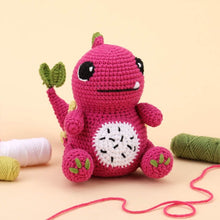 Afbeelding in Gallery-weergave laden, Haakpakket Amigurumi - Dino met Drakenfruit Figured'Art