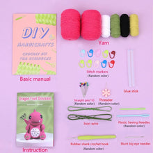Afbeelding in Gallery-weergave laden, Haakpakket Amigurumi - Dino met Drakenfruit