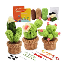 Afbeelding in Gallery-weergave laden, Haakpakket Amigurumi - Cactus Trio