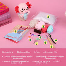 Afbeelding in Gallery-weergave laden, Haakpakket Amigurumi - Axolotl in een Beker