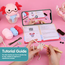 Afbeelding in Gallery-weergave laden, Haakpakket Amigurumi - Axolotl in een Beker