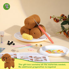 Afbeelding in Gallery-weergave laden, Haakpakket Amigurumi - Bruine Poedel