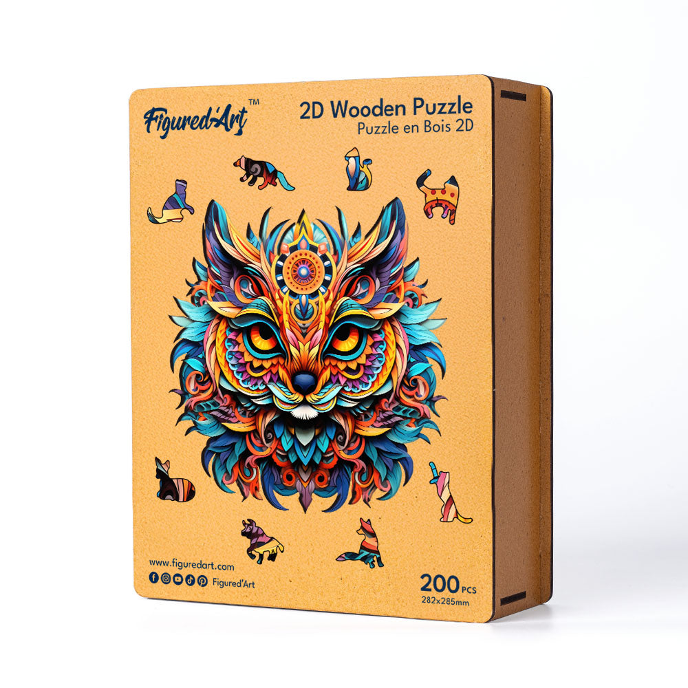 Houten Puzzel volwassenen - Hart van Vetplanten – Figured'Art