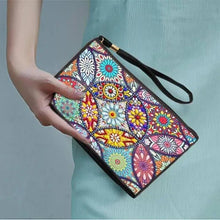 Afbeelding in Gallery-weergave laden, Diamond Painting Polstas met Bloemen