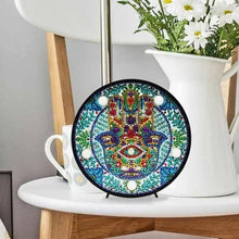 Afbeelding in Gallery-weergave laden, LED-lamp Diamond Painting Hand Hamsa