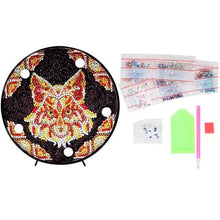 Afbeelding in Gallery-weergave laden, LED-lamp Diamond Painting Vos Mandala
