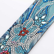 Afbeelding in Gallery-weergave laden, Diamond Painting Boekenleggers Blauwe Bloemen