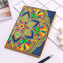 Afbeelding in Gallery-weergave laden, Diamond Painting Notitieboek Ontwerp Bloem
