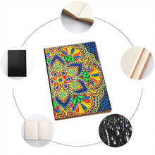 Afbeelding in Gallery-weergave laden, Diamond Painting Notitieboek Ontwerp Bloem