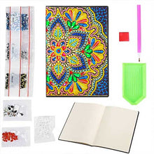 Afbeelding in Gallery-weergave laden, Diamond Painting Notitieboek Ontwerp Bloem
