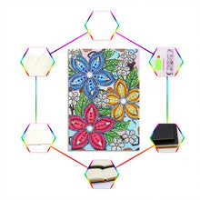 Afbeelding in Gallery-weergave laden, Diamond Painting Boek Bloemontwerp