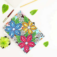 Afbeelding in Gallery-weergave laden, Diamond Painting Boek Bloemontwerp