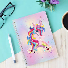 Afbeelding in Gallery-weergave laden, Diamond Painting Boek Roze Eenhoorn
