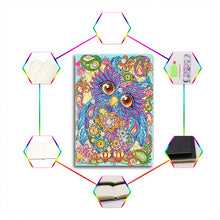 Afbeelding in Gallery-weergave laden, Diamond Painting Notitieboek Uil