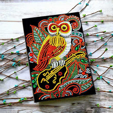 Afbeelding in Gallery-weergave laden, Diamond Painting Boek Uil met Viool