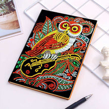 Afbeelding in Gallery-weergave laden, Diamond Painting Notitieboek Uil met Viool