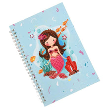 Afbeelding in Gallery-weergave laden, Diamond Painting Boek Lichtblauwe Zeemeermin