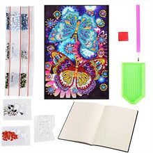 Afbeelding in Gallery-weergave laden, Diamond Painting Notitieboek Vlinders