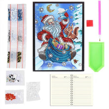 Afbeelding in Gallery-weergave laden, Diamond Painting Boek Kerstman