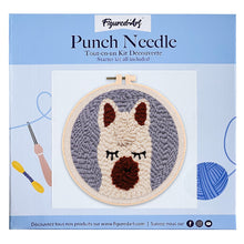 Afbeelding in Gallery-weergave laden, Punch Needle pakket Kleine Lama