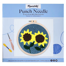Afbeelding in Gallery-weergave laden, Punch Needle pakket Zonnebloemen
