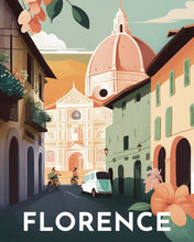 Afbeelding in Gallery-weergave laden, Diamond Painting - Reisposter Florence