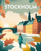 Afbeelding in Gallery-weergave laden, Diamond Painting - Reisposter Stockholm