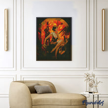 Afbeelding in Gallery-weergave laden, Diamond Painting - Zittende Art Deco Vrouw