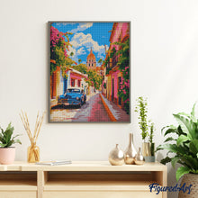 Afbeelding in Gallery-weergave laden, Diamond Painting - Klassieke Auto in Mexico-Stad