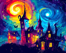 Afbeelding in Gallery-weergave laden, Diamond Painting - Fantasiekasteel