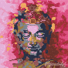 Afbeelding in Gallery-weergave laden, Mini Diamond Painting 25x25 cm - Kostbare Boeddha