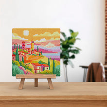 Afbeelding in Gallery-weergave laden, Mini Diamond Painting 25x25 cm - Toscaanse Lente