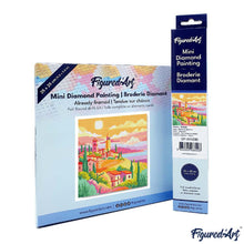 Afbeelding in Gallery-weergave laden, Mini Diamond Painting 25x25 cm - Toscaanse Lente