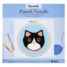 Afbeelding in Gallery-weergave laden, Punch Needle pakket Kattenhoofd