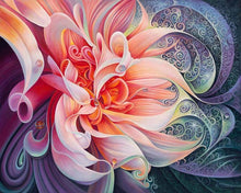 Afbeelding in Gallery-weergave laden, Diamond Painting - Vorm van bloemen