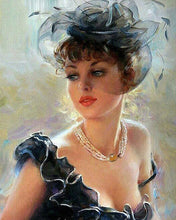 Afbeelding in Gallery-weergave laden, Diamond Painting - Elegant in Zwart